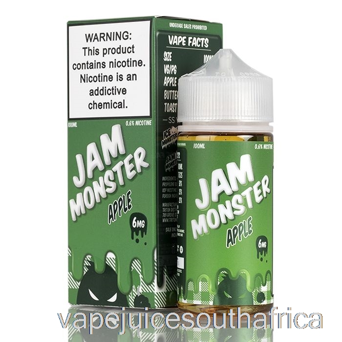 Vape Juice South Africa Apple - Jam Monster - 100Ml 0Mg